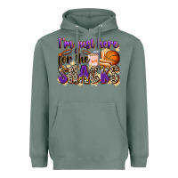 Sage i'm just here for the snacks basketball Heavyweight Hoodie - Zillion Design Studio