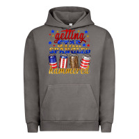 Pigment Tornado getting star spangled hammered Urban Hoodie - NancyCooperArtShop