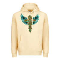 Pina Colada wing cross Premium Hoodie - Artiststas