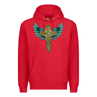 Red wing cross Premium Hoodie - Artiststas