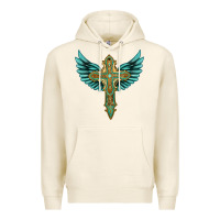 Tofu wing cross Premium Hoodie - Artiststas