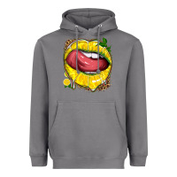 Storm lemon lips with leopard Heavyweight Hoodie - texasbilliewilder