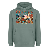 Sage i'm just here for the snacks american football Heavyweight Hoodie - Zillion Design Studio