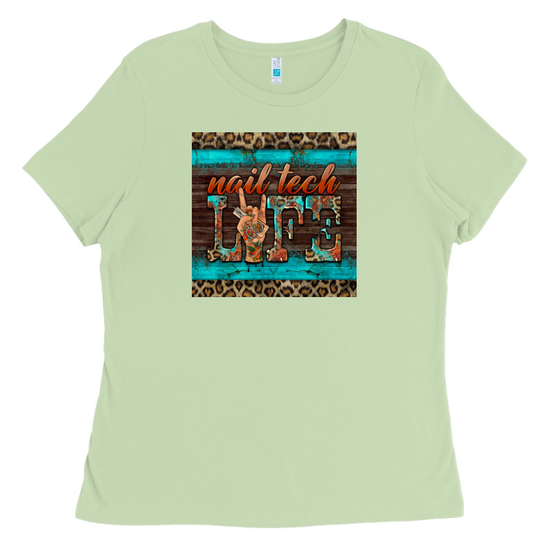 Nail Tech Life Mug Coaster Ladies Tee by BarkalooDesign | Teevron