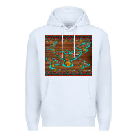 White western thunderbird and arrow with aztec leopard Premium Hoodie - Artiststas