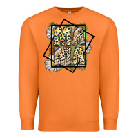 Carrot mama leopard Premium Sweatshirt - CowhideDigitalArt