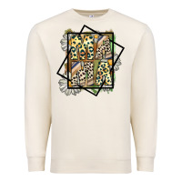 Sandshell mama leopard Premium Sweatshirt - CowhideDigitalArt