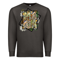 Smoke mama leopard Premium Sweatshirt - CowhideDigitalArt