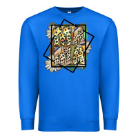 True Royal mama leopard Premium Sweatshirt - CowhideDigitalArt