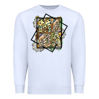 White mama leopard Premium Sweatshirt - CowhideDigitalArt
