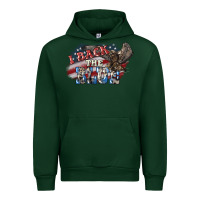 Foreset Green i back the blue eagle Urban Hoodie - NancyCooperArtShop