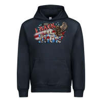 Navy i back the blue eagle Urban Hoodie - NancyCooperArtShop