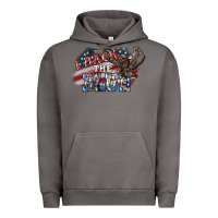 Pigment Tornado i back the blue eagle Urban Hoodie - NancyCooperArtShop