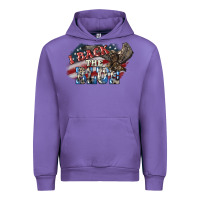 Tulip i back the blue eagle Urban Hoodie - NancyCooperArtShop