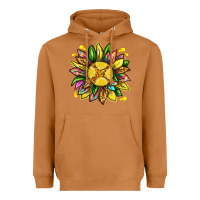 Meerkat lemon sunflower Heavyweight Hoodie - texasbilliewilder