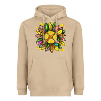 Mushroom lemon sunflower Heavyweight Hoodie - texasbilliewilder