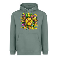 Sage lemon sunflower Heavyweight Hoodie - texasbilliewilder