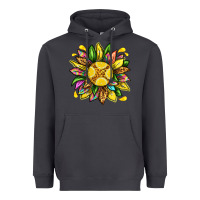 Smoke lemon sunflower Heavyweight Hoodie - texasbilliewilder