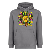 Storm lemon sunflower Heavyweight Hoodie - texasbilliewilder