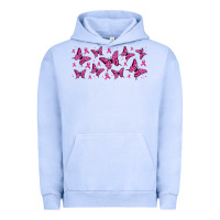 Pigment Grape Ice breast cancer butterflies Urban Hoodie - Jasminsmagicworld