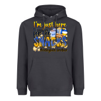 Smoke i'm just here for the snacks #volleyball brother Heavyweight Hoodie - Zillion Design Studio