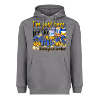 Storm i'm just here for the snacks #volleyball brother Heavyweight Hoodie - Zillion Design Studio