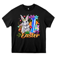 Black MY easter Heavy Core Tee - CowhideDigitalArt