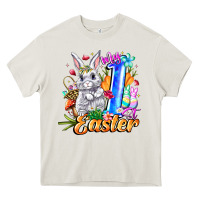 Cream MY easter Heavy Core Tee - CowhideDigitalArt