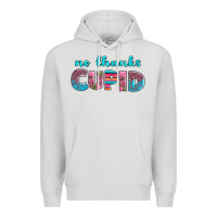 Dove Grey no thanks cupid Premium Hoodie - AdoDesignShop