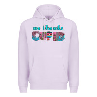 Lilac no thanks cupid Premium Hoodie - AdoDesignShop