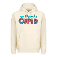 No Thanks Cupid Premium Hoodie | Teevron