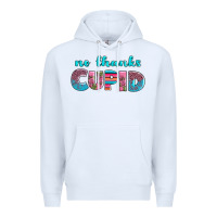 White no thanks cupid Premium Hoodie - AdoDesignShop