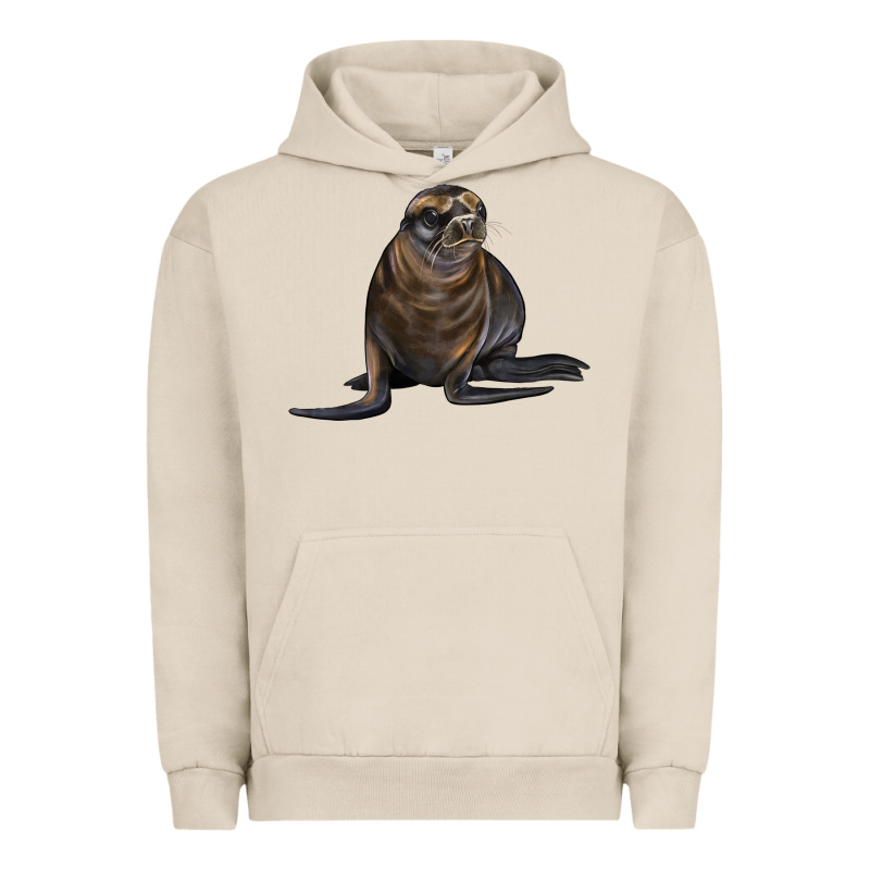 Sea Lion Illustrations Urban Hoodie by LillyAllenDesigns | Teevron