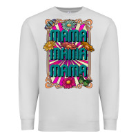Dove Grey mama mama mama Premium Sweatshirt - CowhideDigitalArt