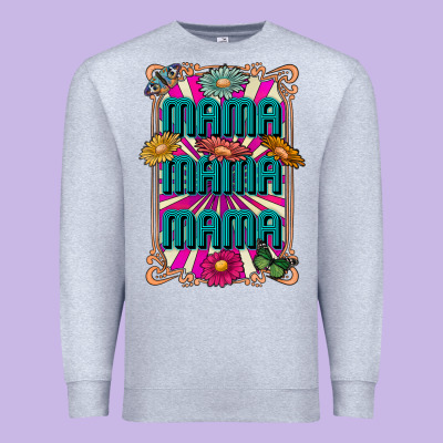 Mama Mama Mama Premium Sweatshirt Designed By Cowhidedigitalart