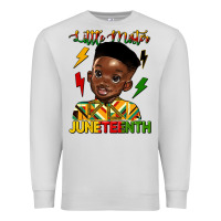Dove Grey little mister juneteenth Premium Sweatshirt - HRA Design Shop