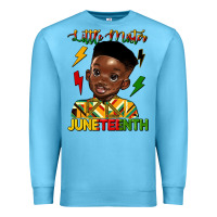 Ocean Blue little mister juneteenth Premium Sweatshirt - HRA Design Shop