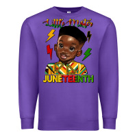 Purple little mister juneteenth Premium Sweatshirt - HRA Design Shop