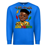 True Royal little mister juneteenth Premium Sweatshirt - HRA Design Shop
