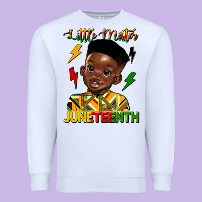 Little Mister Juneteenth Premium Sweatshirt Designed By Hra Design Shop