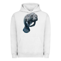 Pigment Lunar Rock Manatee Illustrations Urban Hoodie - LillyAllenDesigns