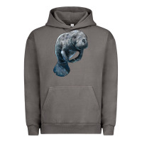 Pigment Tornado Manatee Illustrations Urban Hoodie - LillyAllenDesigns