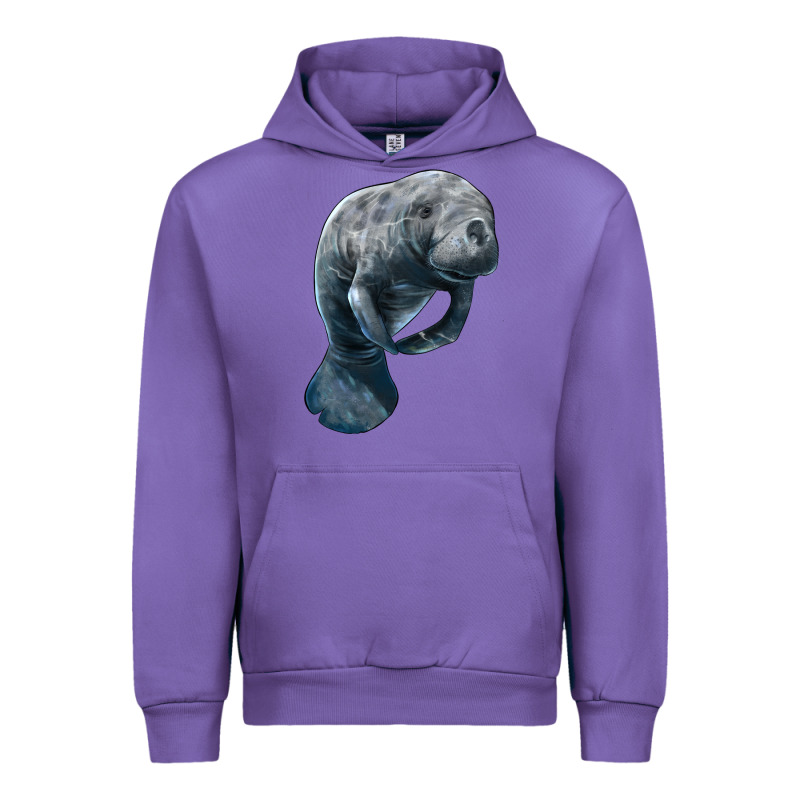 Manatee Illustrations Urban Hoodie by LillyAllenDesigns | Teevron