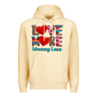 Pina Colada love more worry less Premium Hoodie - AdoDesignShop