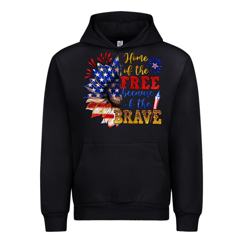 Home Of The Free Because Of The Brave Urban Hoodie by NancyCooperArtShop | Teevron