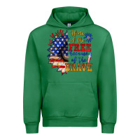 Emerald home of the free because of the brave Urban Hoodie - NancyCooperArtShop