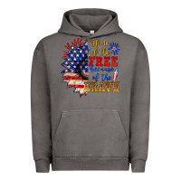 Pigment Tornado home of the free because of the brave Urban Hoodie - NancyCooperArtShop