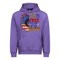 Tulip home of the free because of the brave Urban Hoodie - NancyCooperArtShop