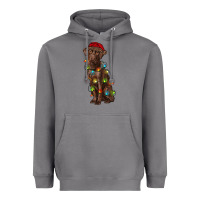 Storm Christmas labrador retriever Heavyweight Hoodie - RanaPortraitStore