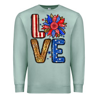 Seafoam Love sunflower Premium Sweatshirt - Neo Western